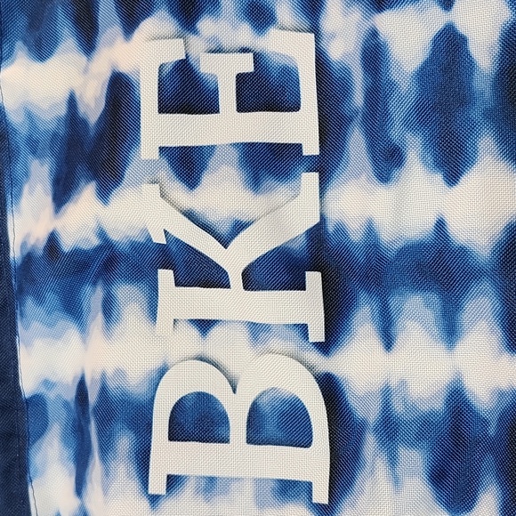 BKE BLUE TIE-DYE CINCH DRAWSTRING BACKPACK BAG UNISEX - Picture 3 of 10